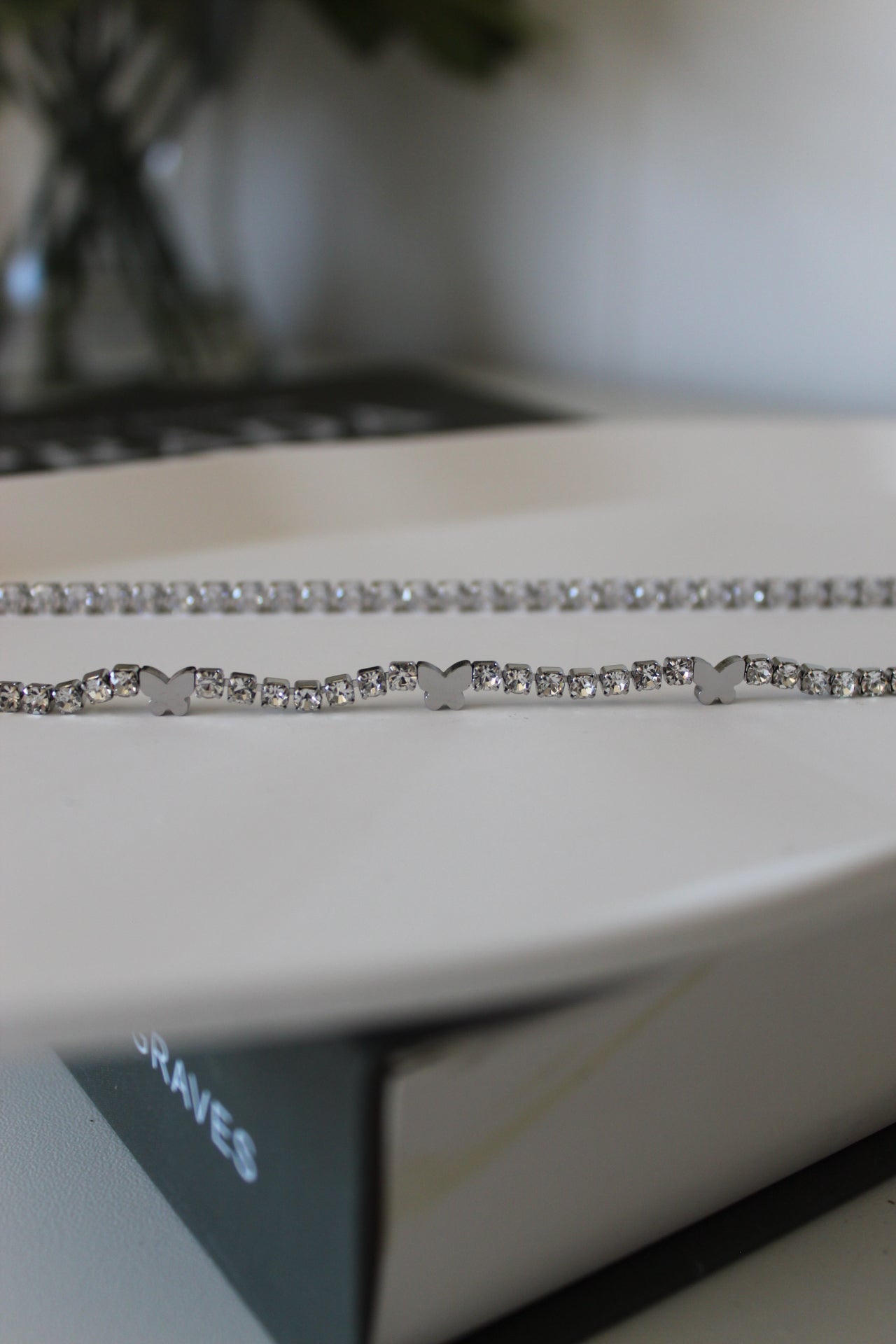 Papillon Tennis Bracelet