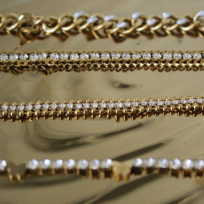 Radiance Layered Tennis Bracelet in Silver
